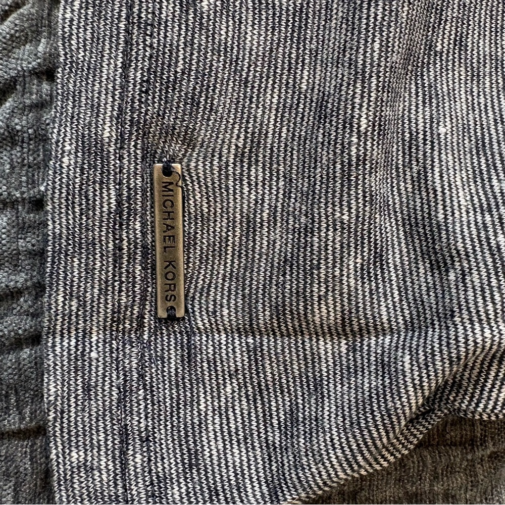 Michael Kors Gray Heather Polo Shirt - Picture 3 of 4